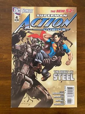 Buy ACTION COMICS #4 (Marvel, 1988) VF/+ Superman, New 55 • 2.37£