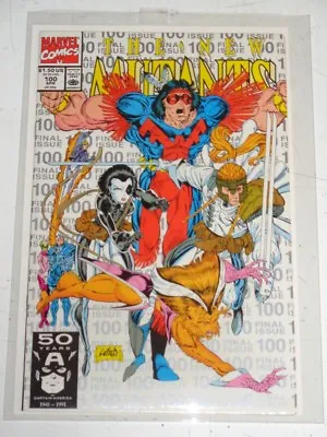 Buy New Mutants #100 Marvel Comics X-men April 1991 3rd Print White Cover • 11.99£