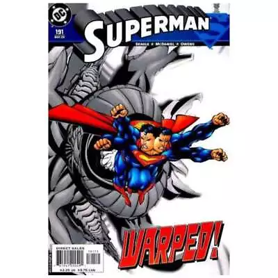 Buy Superman (1987 Series) #191 In Near Mint Minus Condition. DC Comics [f' • 3.04£