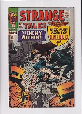 Buy Strange Tales (1951) # 147 UK Price (5.0-VGF) (1985720) Nick Fury 1966 • 22.50£