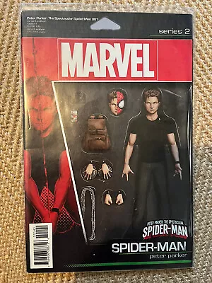 Buy Peter Parker Spectacular Spider-Man #1 Christopher ACTION FIGURE COMIC • 10£