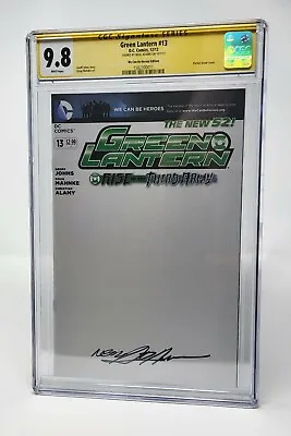 Buy Green Lantern #13 (2012) CGC SS 9.8 We Can Be Heros Edition Signed By Neal Adams • 74.93£