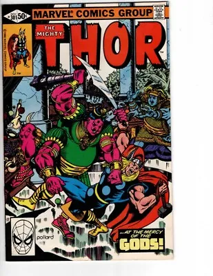 Buy THOR #301 Comic (1980) 1ST Appearance Of Ta-Lo The Great Canopy Heaven KEY VF/NM • 22.24£