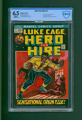 Buy Luke Cage, Hero For Hire #1 - 1st Appearance Of Luke Cage CBCS 6.5 (1972) • 224.22£