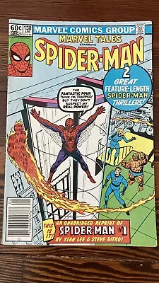 Buy Marvel Tales 138 Amazing Spider-Man 1 Reprint 1ST Spider Man 1982 Newsstand • 19.98£