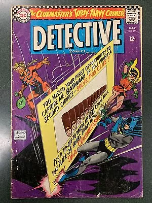 Buy Detective Comics #351 (DC, 1966) 1st Cluemaster Carmine Infantino GD • 34.70£