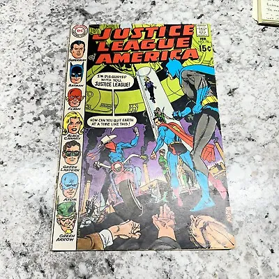 Buy Justice League Of America #78 1970 1st Print 1st JLA Satellite HQ Dillin FN+ • 19.95£