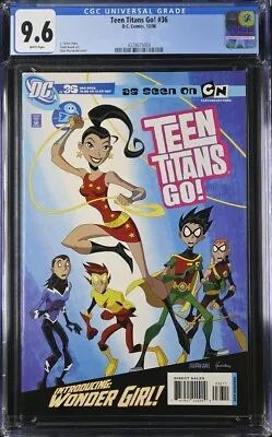 Buy Teen Titans Go! #36 Cgc 9.6 1st Wonder Girl • 79.05£