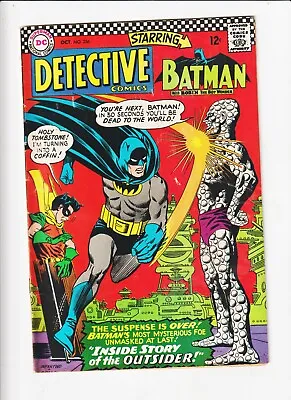 Buy Detective Comics #356 DC 1966 Silver Age Comic Batman! 1st Full App Outsider KEY • 31.98£