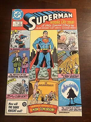 Buy Superman #423 (DC, 1986) Alan Moore, Curt Swan, George Perez • 11.92£