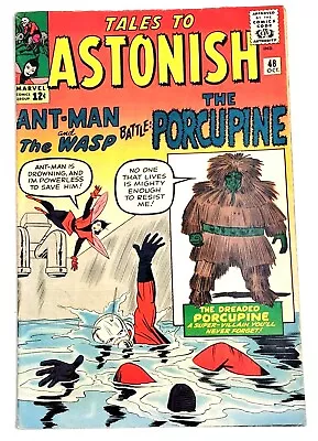 Buy Tales To Astonish #48 - (1963) Porcupine 1st Appearance • 199.84£
