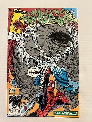 Buy Amazing Spider-man #328 Last Mcfarlne Issue Signed By Todd Mcfarlane 1990 • 159.90£