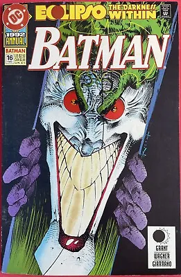 Buy Batman Annual #16 (1992) Eclipso The Darkness Within Pt. 17  DC Comics • 4.95£
