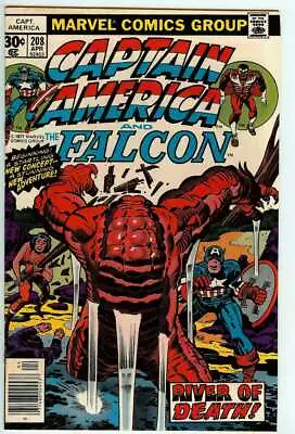 Buy Captain America #208 8.0 // 1st Cameo App Arnim Zola Marvel 1977 • 22.76£
