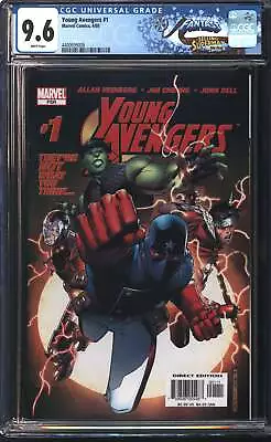 Buy Marvel Young Avengers 1 4/05 FANTAST CGC 9.6 White Pages • 113.06£