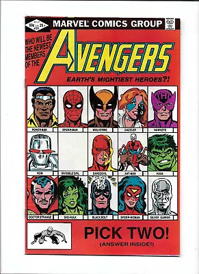 Buy Avengers #221 [1982 Nm-]  New Blood!  • 39.52£