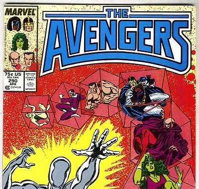 Buy The AVENGERS #290 With Captain America & She-Hulk From Apr 1988 In VF+ Con. NS • 6.39£