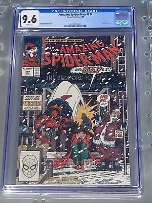 Buy Amazing Spider-man #314 Cgc 9.6 (nm+) Mcfarlane Art  Christmas Issue • 59.99£