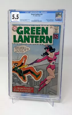 Buy Green Lantern #16 CGC 5.5 DC Comics 1962 • 276.71£