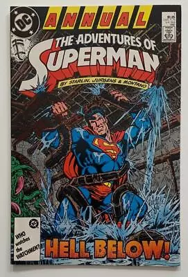 Buy Adventures Of Superman Annual #1 (DC 1987) VF- Condition. • 5.96£