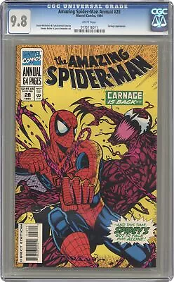 Buy Amazing Spider-Man Annual #28 CGC 9.8 1994 0175116011 • 56.13£