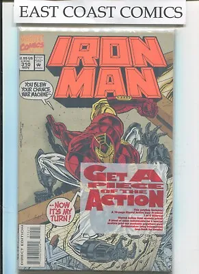 Buy Invincible Iron Man #310 - War Machine - Sealed In Polybag (vf/nm) Marvel • 12.95£