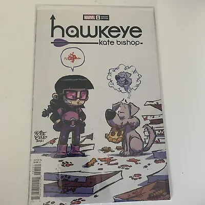 Buy Hawkeye Kate Bishop #1 (2021) - Skottie Young Variant - Marvel - NM • 8.99£