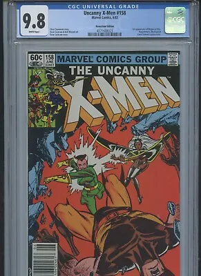 Buy Uncanny X-Men #158 1982 CGC 9.8 (Newsstand Edition) • 289.54£