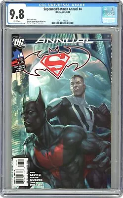 Buy Superman Batman Annual #4A Lau CGC 9.8 2010 3763144011 • 242.52£