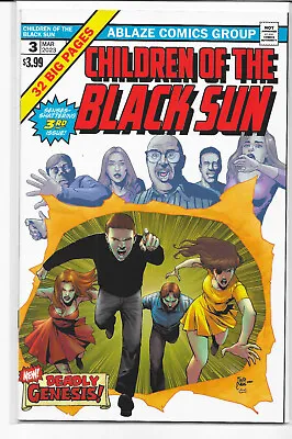 Buy Children Of The Black Sun #3 C Fritz Casas Homage 1st Print NM/NM+ Ablaze 2023 • 3.15£