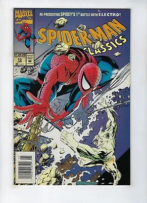 Buy SPIDER-MAN CLASSICS # 10 (Reprint  AMAZING SPIDER-MAN #9 ELECTRO App. 1994) VF • 5.95£