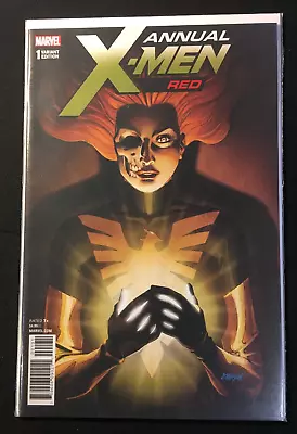 Buy X Men Red 1 Annual Variant 1:50 Dave Johnson Scarce Phoenix Jean Grey Wolverine • 23.04£