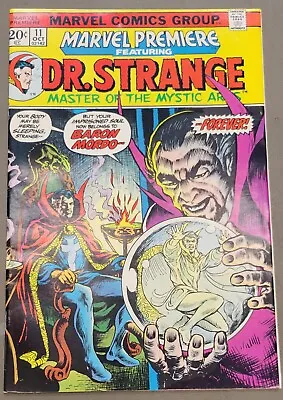 Buy Marvel Premiere #11  Vf++ Dr.strange Origin • 35.58£