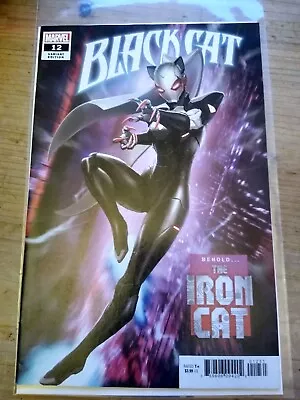 Buy Marvel Comics Black Cat 12 Behold The Iron Cat Variant Cover • 23.99£