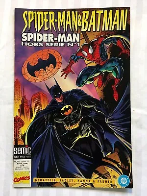 Buy French Spider-man & Batman Marvel/dc Crossover Battle Carnage & Joker 1996 Htf • 32.09£