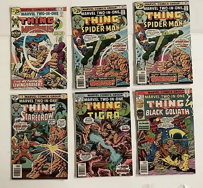 Buy Marvel Two-in-one ~ Lot Of 6: 15 17(x2) 18 19 24 ~ 1976-1977 ~see Below 4 Cond. • 11.59£