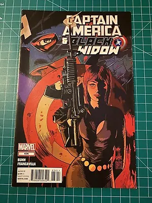 Buy Captain America (& Black Widow) #636 Comic Book Marvel Cullen Bunn Francavilla • 2.36£