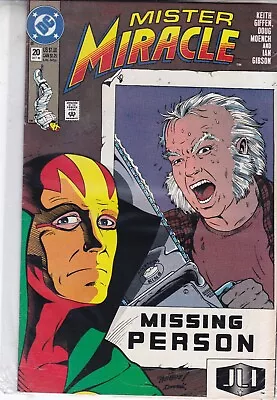Buy Dc Comics Mister Miracle Vol. 2  #20 October 1990 Fast P&p Same Day Dispatch • 4.99£