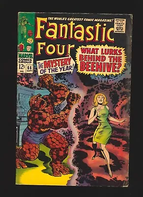 Buy Fantastic Four # 66 (Marvel 1967) Origin Him (later Warlock) VG Condition • 79.15£