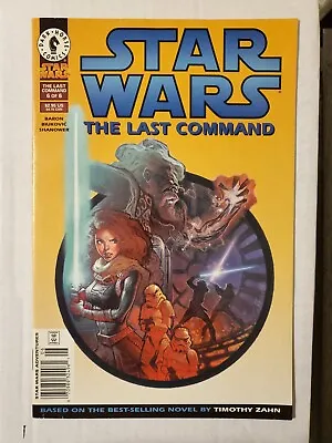 Buy Star Wars The Last Command #6 Newsstand Rare 1:10 Low Print Thrawn App DHC 1998 • 59.27£