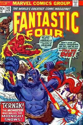 Buy Fantastic Four #145 VG 1974 Stock Image Low Grade • 6.80£