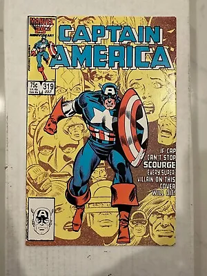 Buy Captain America #319 Comic Book   Scourge Kills 18 Super-Villains • 2.65£