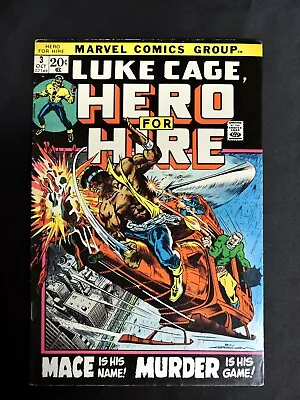 Buy Luke Cage, Hero For Hire No. 3 Comic Book Fine (FN) - 1st App. Gideon • 7.08£