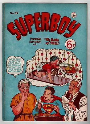 Buy Australian SUPERBOY 89 DC Comics 1950's UK • 63.66£