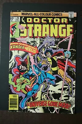 Buy Marvel Comics.  Dr. Strange. 1976-8.  No's 20,25,28 + Strange Tales 187 • 15£