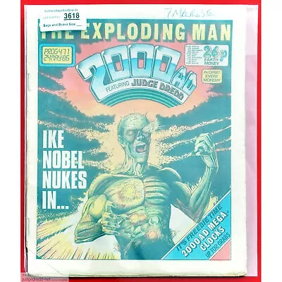 Buy 2000AD Prog 471     1 Judge Dredd Comic Book Issue 24 5 86 UK 1986 (Lot 3618 • 7.99£