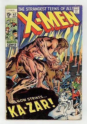 Buy Uncanny X-Men #62 GD 2.0 1969 • 31.18£
