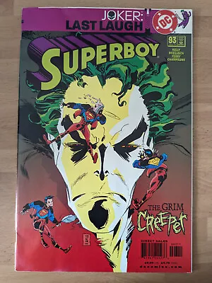 Buy Superboy Vol.4 #93 Joker Last Laugh Storyline 2001 - Vf • 2£