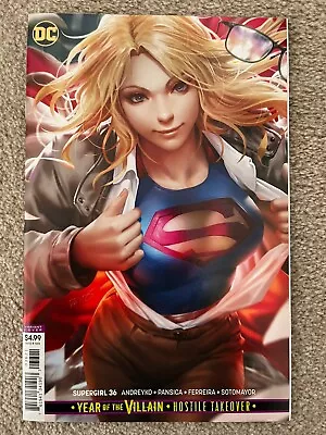 Buy SUPERGIRL #36 ARTGERM VARIANT - DC New Unread NM Bagged & Boarded • 6.50£