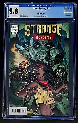 Buy Strange Academy 13 Cgc 9.8 Height Unlucky 13 Variant Marvel Comics 2022 • 70.71£
